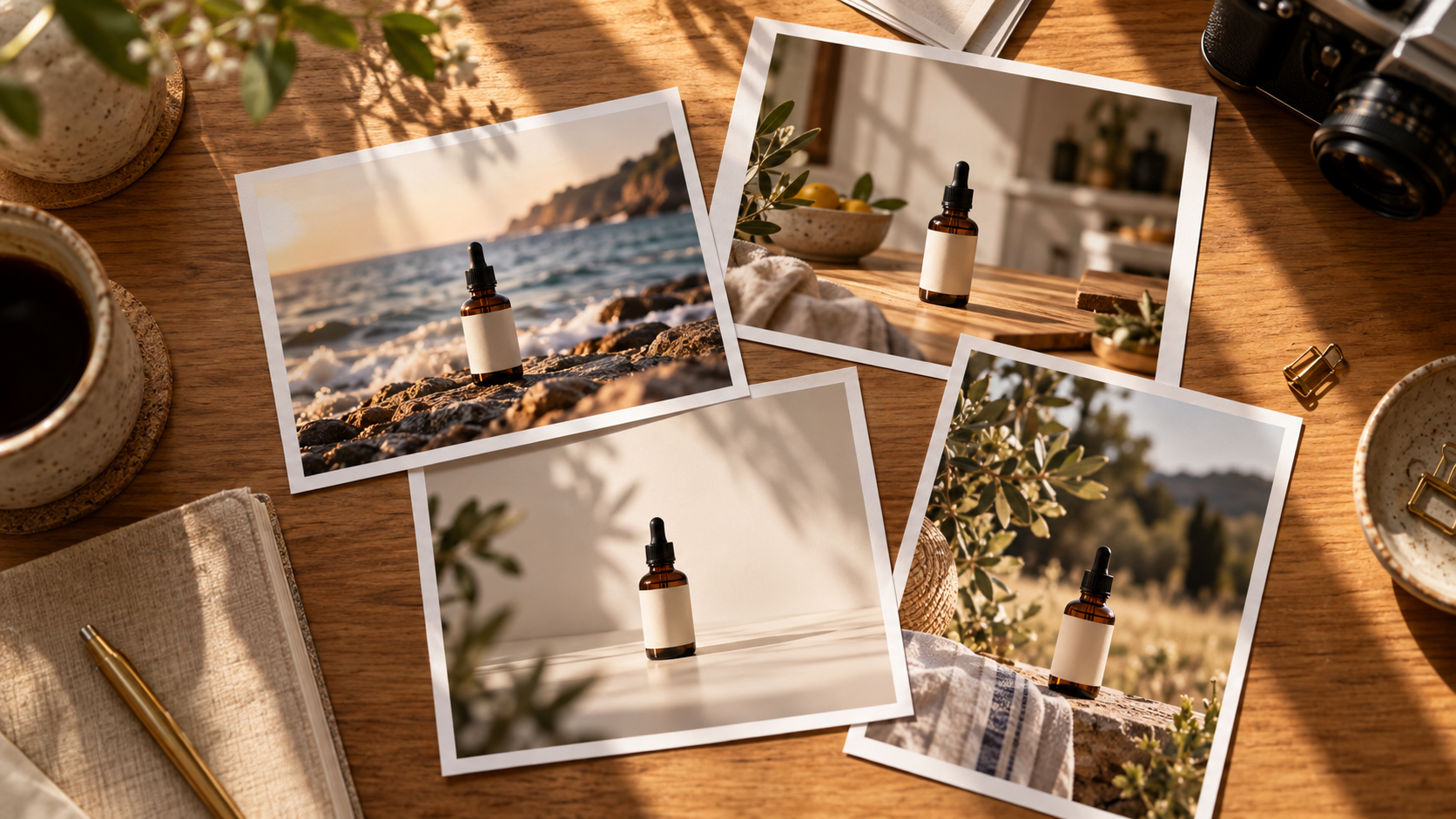 A single product shot restyled across many settings without a reshoot